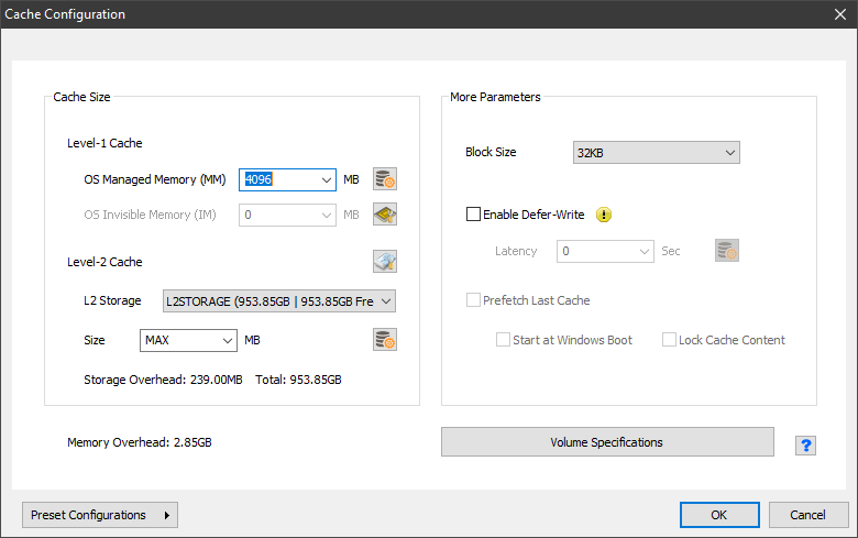 4 primocache storage drive cache settings.PNG